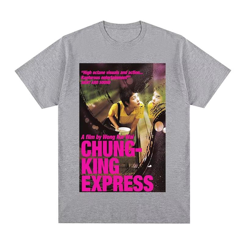 2026 Neuer Chungking Express Film Chinesisches Vintage Y2k Streetwear T-Shirt Baumwolle Unisex und Unisex T-Shirt Hochwertige Oberteile