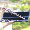 SLADE C Key Flute 16 Closed Holes Flute Antique Copper High Quality Professional Transverse Flute Concert Woodwind Instrument