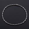 Chic Stainless Steel Beads Bracelet Link Bamboo Hand Chain for Women Men Wristband Anklets Ankle Chain Metal Jewelry Accessories