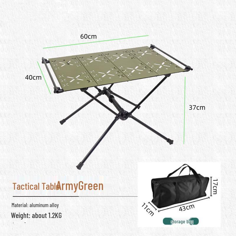 Portable Ultra-Light Aluminum Folding Camping Table