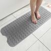 Comfort PVC Bathtubs Mats Suction Cup Stability, AntiSlip Water Proof Shower Bath Mats for Elderly and Children