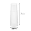 Yamazaki Bedside Carafe, White, W7.7×D7.7×H21.9cm, Tower Night Carafe, Pitcher, Water Jug, Dishwasher Safe, Alcohol and Hot Water Safe, 10757