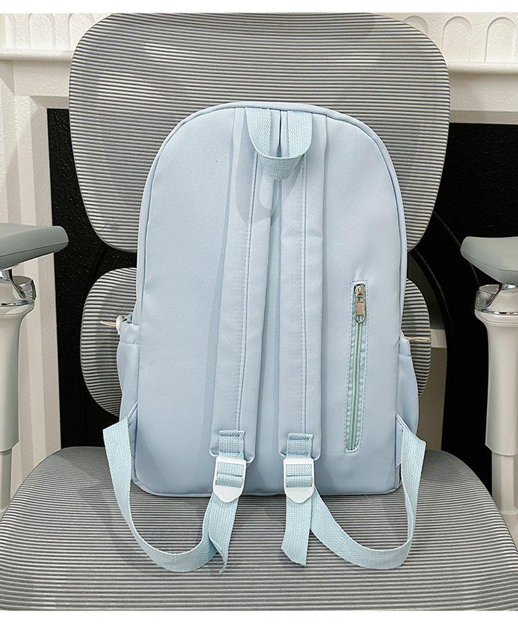 Large Capacity Japanese Style Backpack - Lightweight, Cute Cartoon Design for Female Students