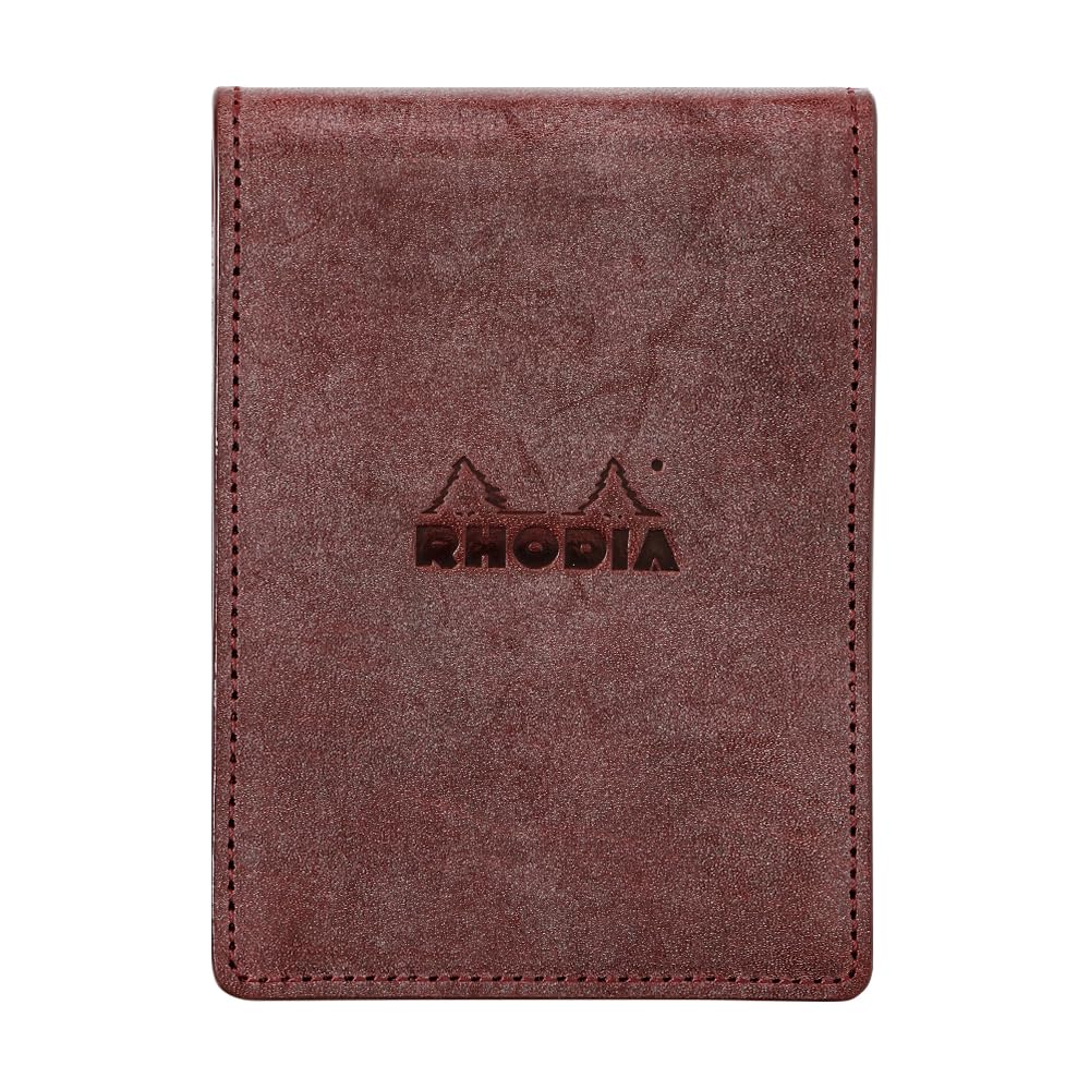 

RHODIA Мини-система-органайзер 11 мм кольцо Кожа коровы Шик Бордовый 3 кольца (11x8см, Диаметр, Кожа) cf11ogz01-bd