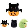 Halloween Squishmallows The Nightmare Before Christmas Jack Sally Fledermaus Kürbis Plüschtiere