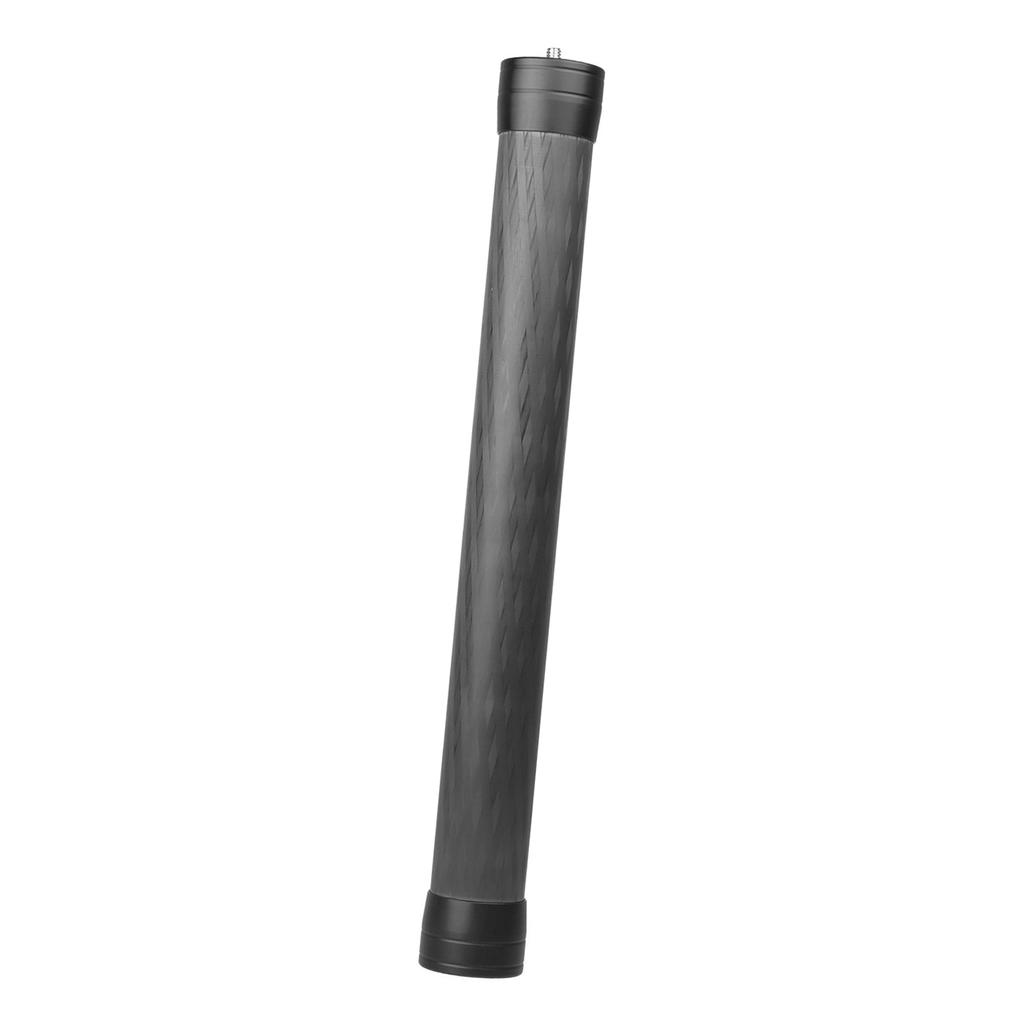 Universal Carbon Fiber Extension Pole Rod 35cm 13.8in with 1 4 Inch 3 8 Inch Mounting Interface for Camera Gimbal