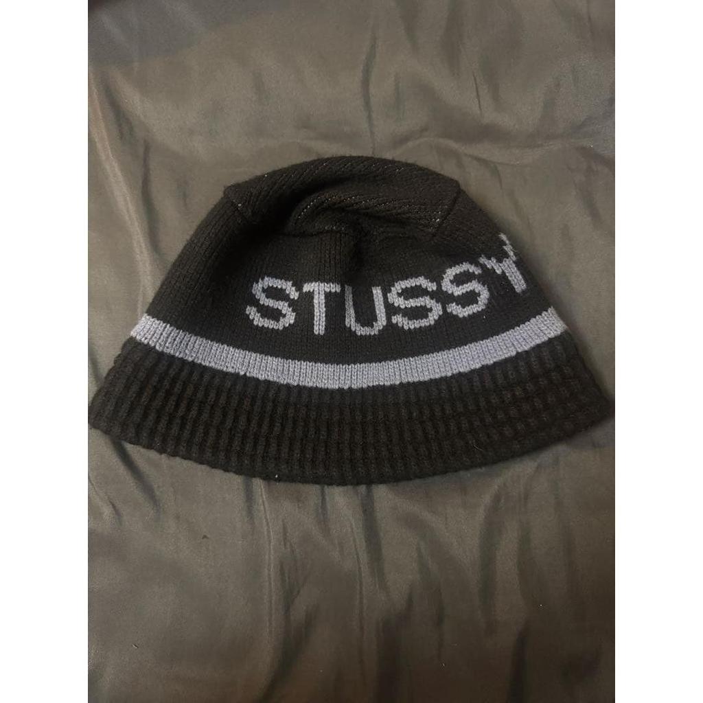 Used Stussy JACQUARD KNIT BUCKET HAT Summer