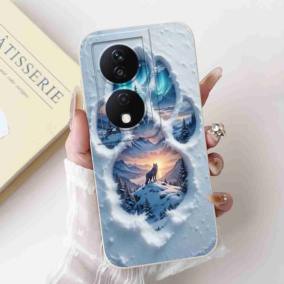 For Honor X7b 4G 5G CLK-LX1 Case Fashion Cute Butterfly Rabbit Soft Silicone Cover For Honor X7b CLK-LX2 CLK-LX3 Phone Cases