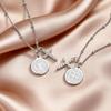Religious Holy Virgin Mary Pendant Necklace Zircon Cross Gold Plated Beads Chain Necklace for Women Amulet Prayer Jewelry