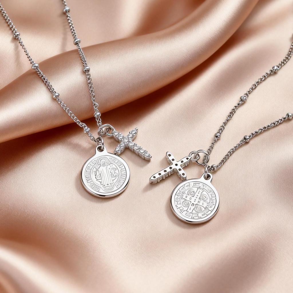 Religious Holy Virgin Mary Pendant Necklace Zircon Cross Gold Plated Beads Chain Necklace for Women Amulet Prayer Jewelry
