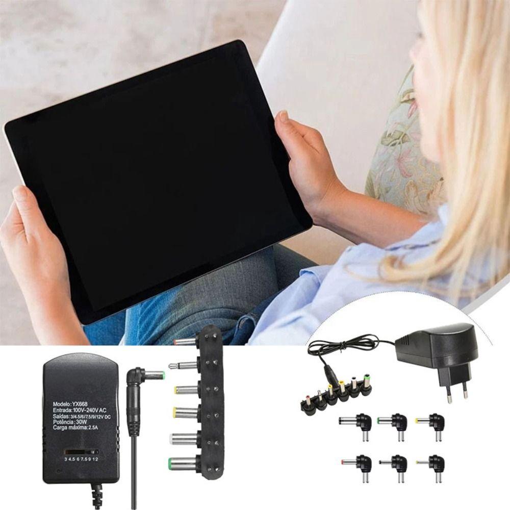 3-12V Universal Power Supply Adjustable Voltage DC Power Adapter Power Supply Adapter  for Speaker