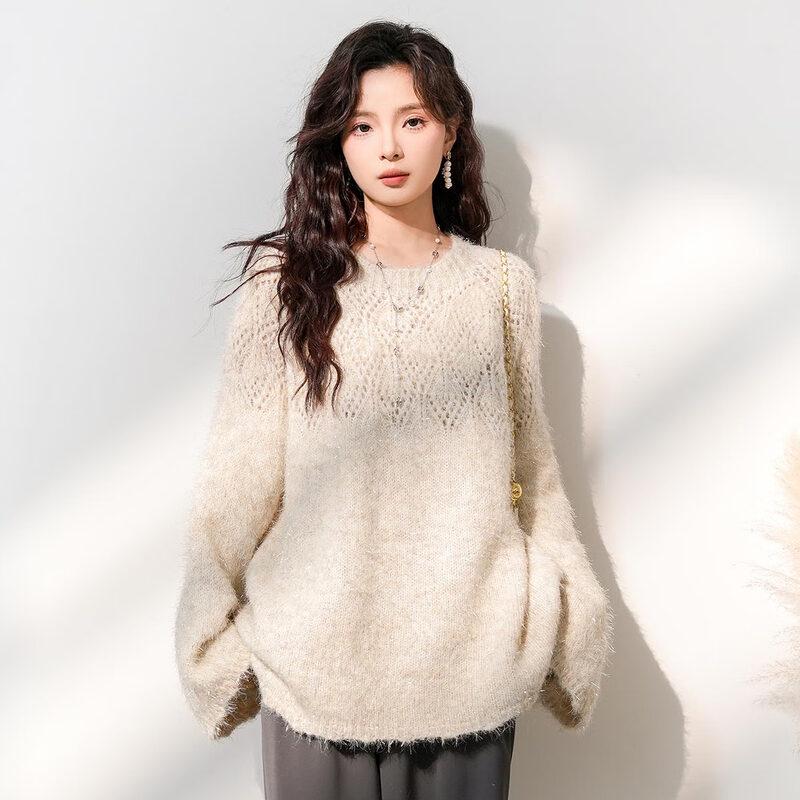 

IMAGINEX Women s Versatile Long Sleeve Knit Top L