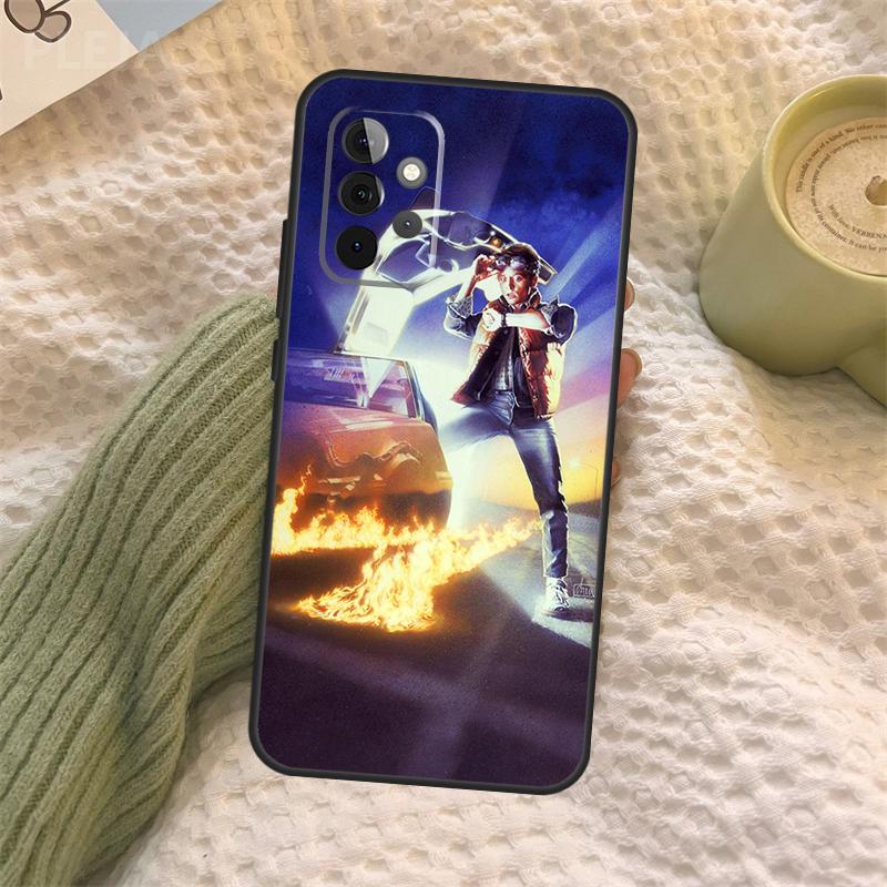 Back To the Future Phone Case For Samsung Galaxy A12 A32 A52 A22 A72 A31 A51 A71 A50 A70 A21S A52S A53 Cover