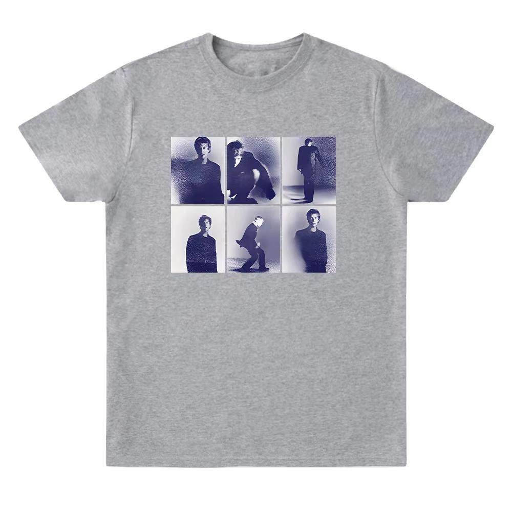 2026 Tom Odell Blue Slides Tee Summer Cotton Breathable Short Sleeve Women Men High Street Retro Casual Streetwear Ins