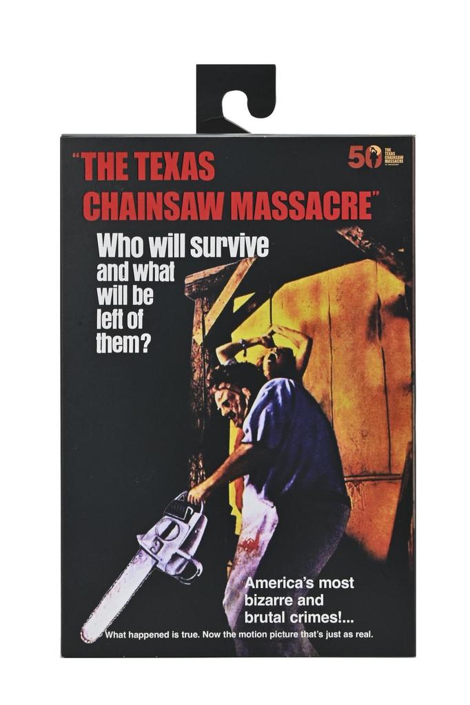 Texas Chainsaw Massacre 50th Anniversary NECA Ultimate Action Figure Leatherface 7-inch