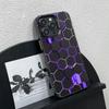 Honeycomb pattern phone case suitable for iPhone 17 16 15 14 13 12 11 Pro/Max/Plus anti drop and shockproof back cover
