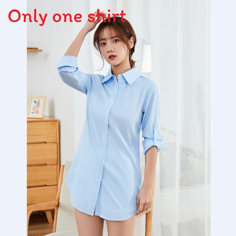 Streetwear Shirt For Women With Spliced Polyester Cotton Fabric Spring Casual Style