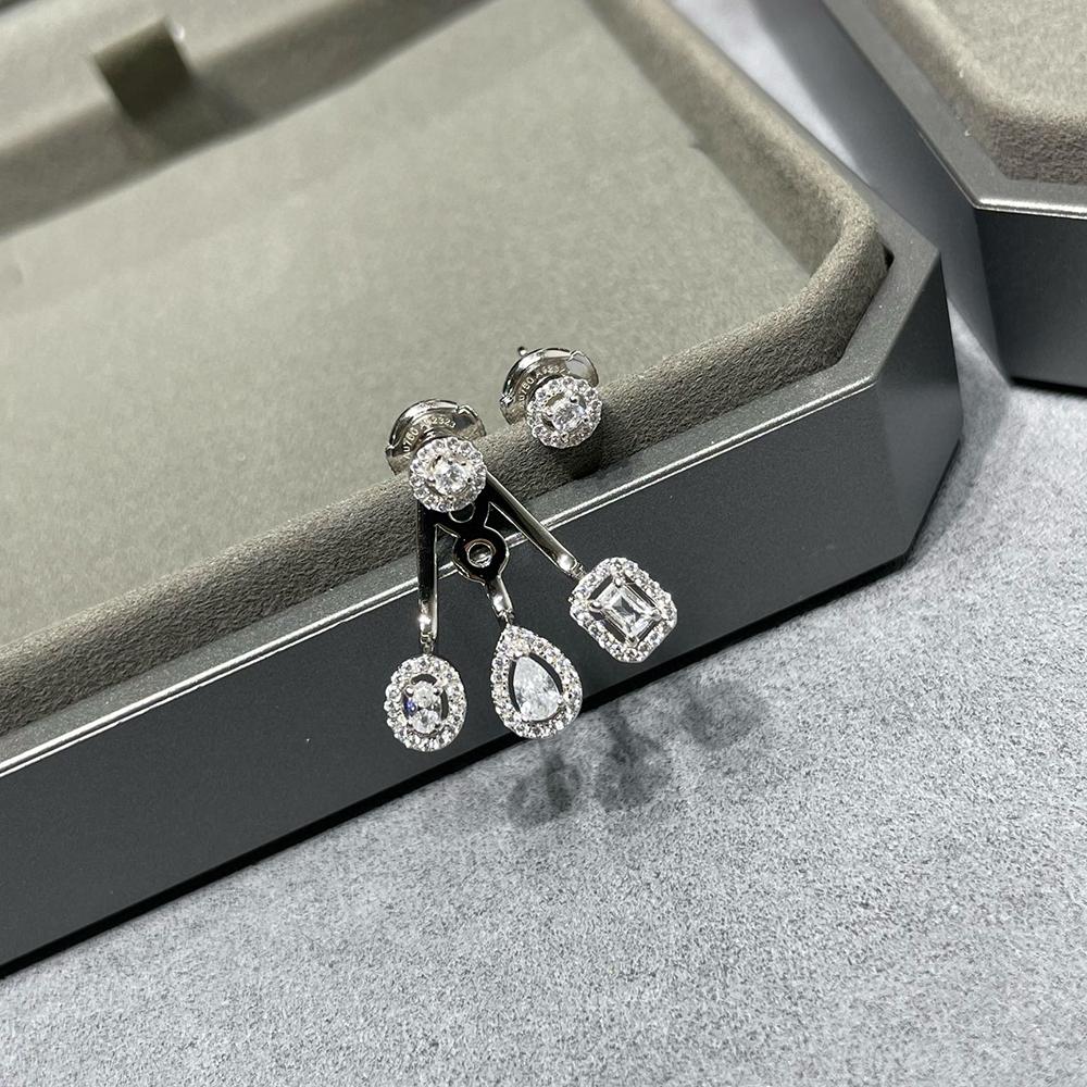 Musla Hot New Pure 925 Sterling Silver Jewelry Bohemia Earrings Luxury Design Wedding Fashion Party Silver Earrings