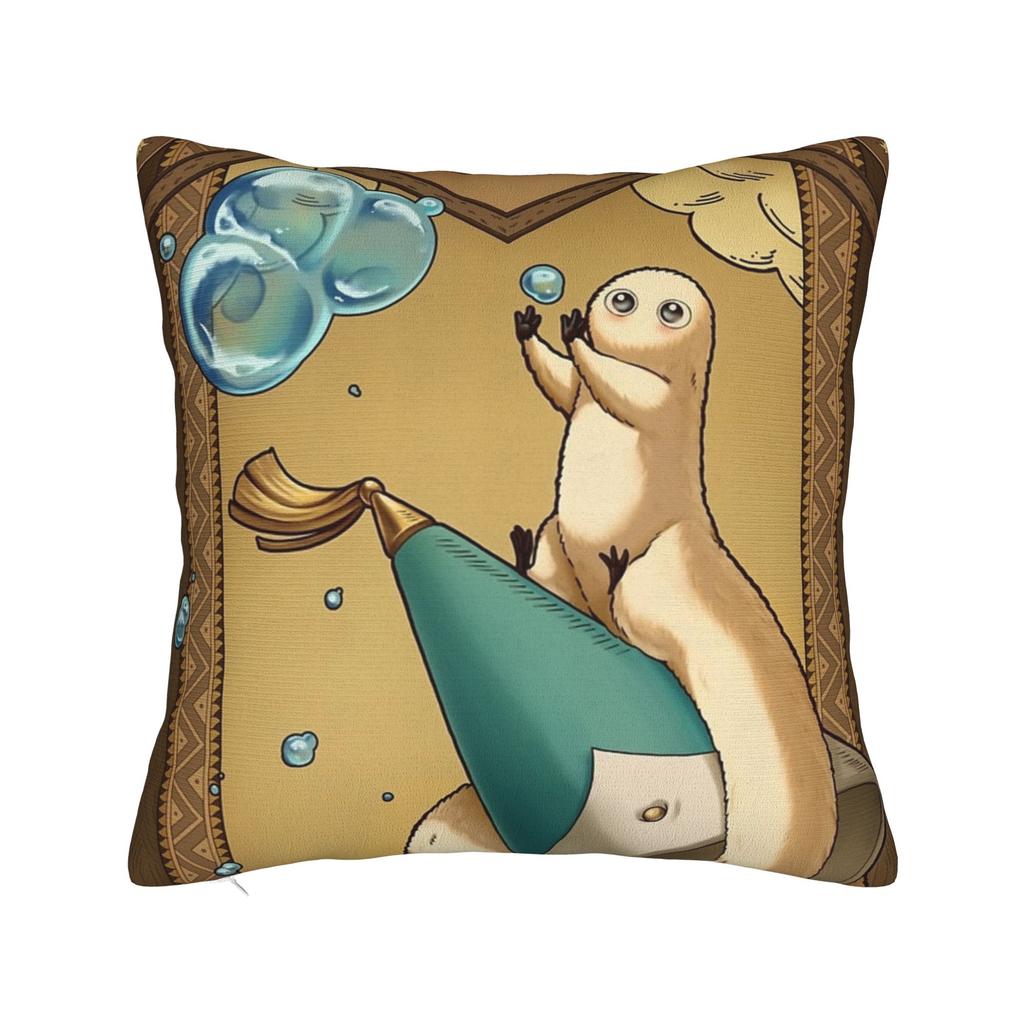 Coco Witch Hat Atelier Anime Pillowcase Soft Cushion Cover Gift Pillow Case Cover Home Zippered