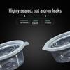Disposable Round Plastic Sauce Cups with Lids