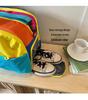 Dopamine Color Block Large Capacity Travel Bag - Short Trip Carry-On & Sports Fitness Bag