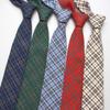 Men'S Narrow Tie, Special Cotton Casual Dress British Business Tie