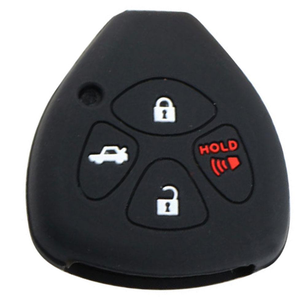 4 Buttons Car Remote Key Shell Fob Key Bag for Toyota Camry Corolla Avalon Venza 2007 2008 2009 2010 2011 2012 Key Case