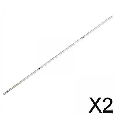 2x Foosball Table Rod, Steel Rods Soccer Leisure Sports Lightweight Pole Mini