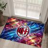 AC Milan Design Crystal Velvet Carpet Cozy Non?Slip Printed Rug For Bedroom Living Room Entrance