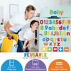 77 Pcs Fridge Magnet Reusable Magnetic Letter and Number Set Educational Toy with Case for Magnetic Whiteboard Fridge Magnet