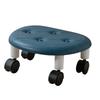 Low Roller Seating PU   Plastic Structure Movable   Wheels Stool for Living Room Baby Room