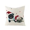 Nordic Polyester Pillow Cover New Christmas Cushion Cover Cartoon Print Series Pillow Cover Home