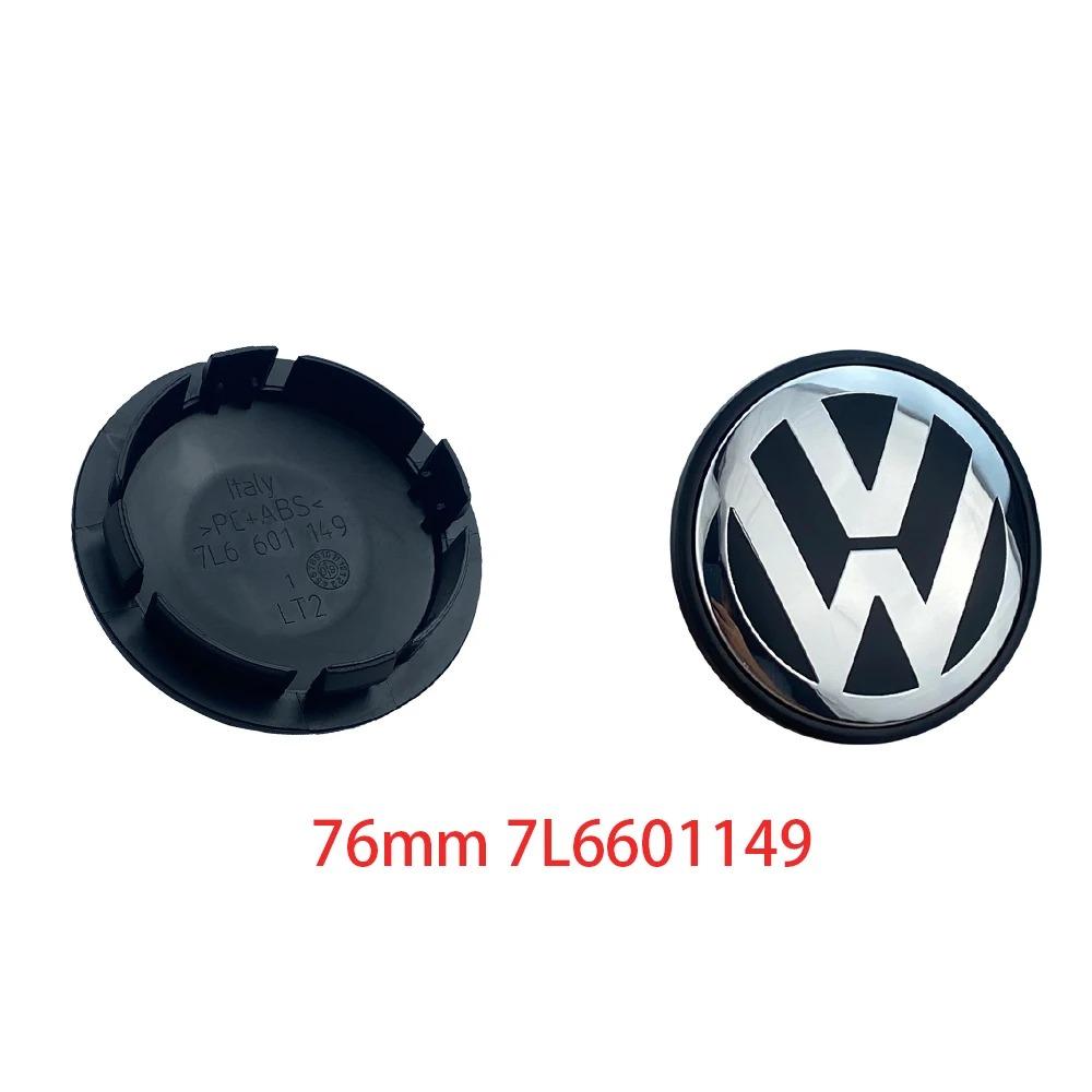 For Volkswagen VW 4pcs 55mm 56mm 65mm 70mm Car Styling Wheel Center Cap Hub Covers Badge Accessories For VW Volkswagen 3B7601171 1J0601171