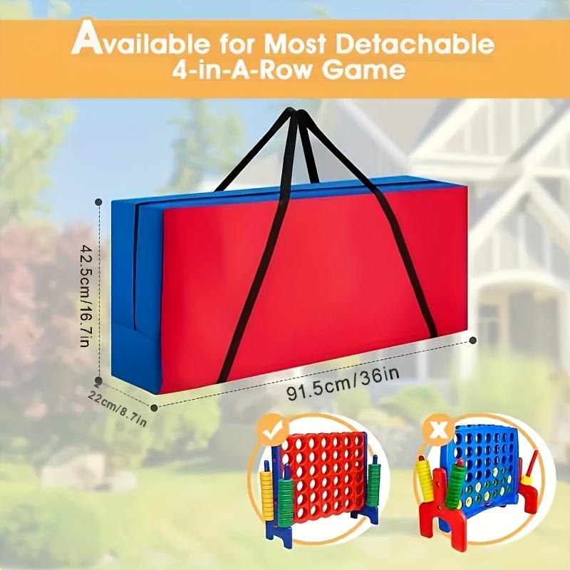 Giant 4-in-1 waist bag, giant storage bag with ergonomic handles and durable zippers