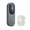 Video Doorbell 1080p Resolution AI Motion Detection Real-Time Communication Easy to Install Wireless Safe Doorbell Camera