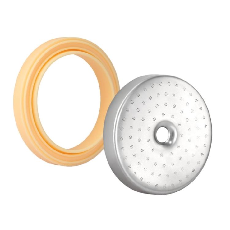 

Stainless Steel Coffee Machine Water Dispersion Filter Thermal Resistant Gasket 54mm For 878/870/860/840/810/500/450 1