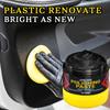 Car Seat Care Cream, Car Interior Renovation Kit, Plastic Leather Polishing Paste, Restores Shine To Plastic Surfaces Without Da
