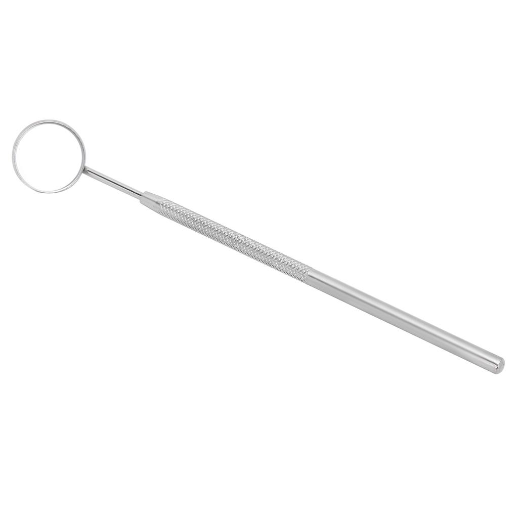 Stainless Steel Dental Mouth Mirror Portable Teeth Inspection Mirror Professional Oral Care Tool For Dentist Daily Teeth Cleaning Check