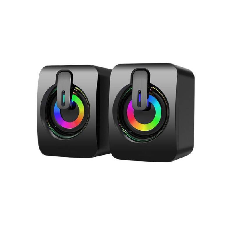 Computer Usb Speaker With 3.5mm Audio Jack For Home Office And Desktop Use