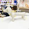 Emily Style Monochrome Torso Mannequin Dog Model for Photography, Pet Supplies, Interior Decor, Plush Toys, and Display (MD, White)