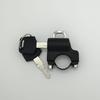 1 Set Handlebar Mount Motorcycle Electric Motorbike Universal Security Metal Lock Anti-Theft Helmet Lock 22Mm-26Mm With Keys