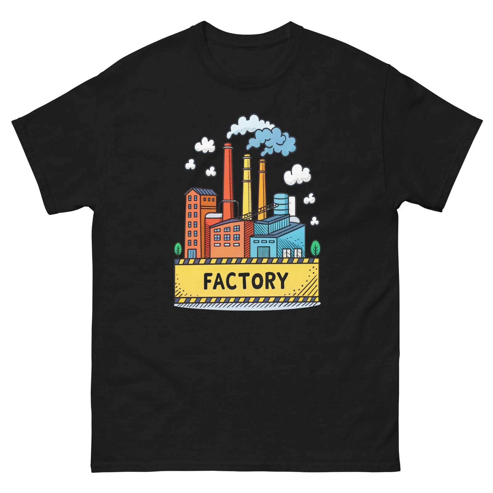 Factory Everyday Location Building Place T-Shirt S