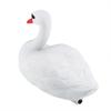Garden Decorations Simulated Cute Exquisite White Swan Decorative Tool Hunting Baits White Swan Decorative Tool