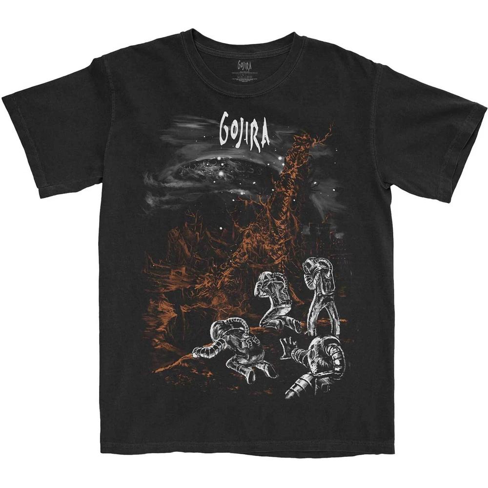Gojira Unisex Tshirt Eiffel Falls S