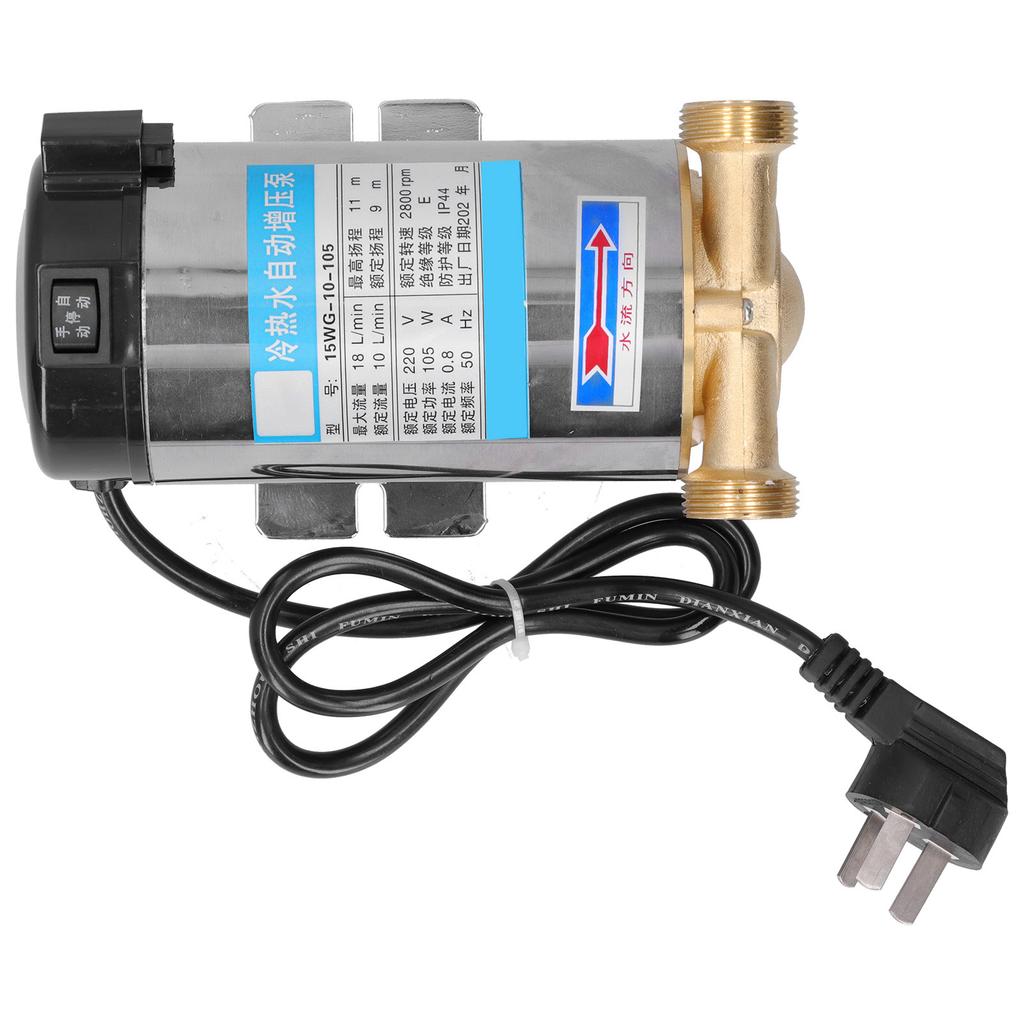 Booster Pump Silent Cold and Hot Water Energy Saving Pumping 15WG‑10‑100