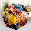 1 PC Automatic Folding Umbrella - Dragon Ball Z Pattern Portable Foldable Design With 8 Ribs Christmas Birthday Gifts