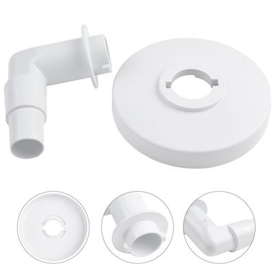 Vacuum Skimmer Plate Garden Pool Adapter Connector Pool Skimmer Vacuum Plate 15CM Plate With Elbow Plate With Elbow