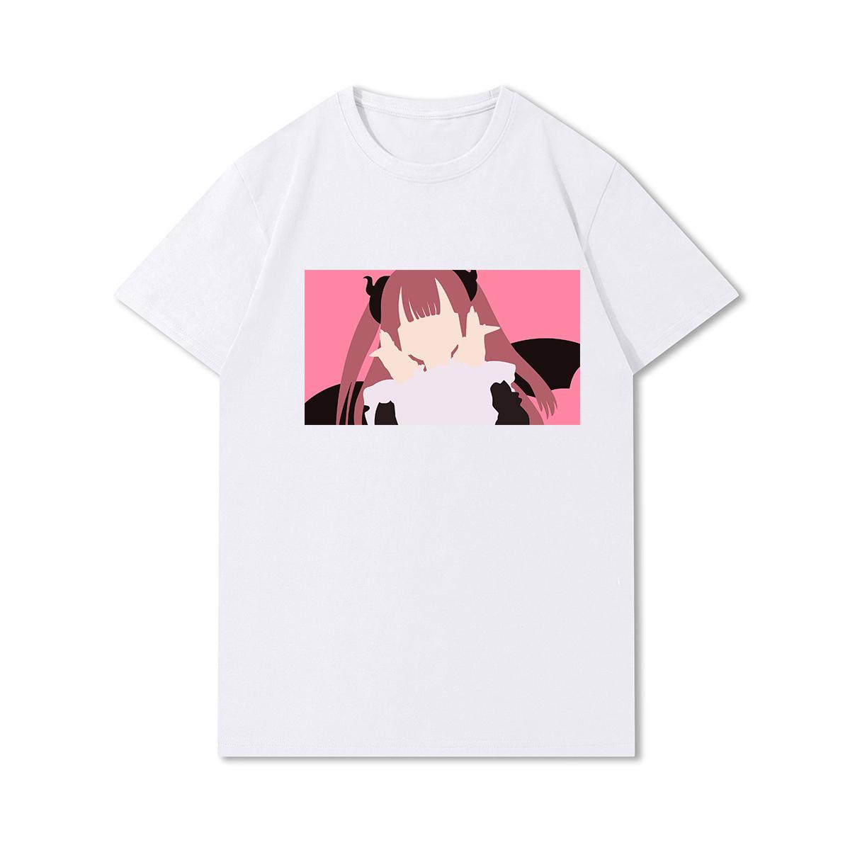 

Аниме Марин Китагава Печатные женские футболки с круглым вырезом Хлопковые топы Летние повседневные футболки