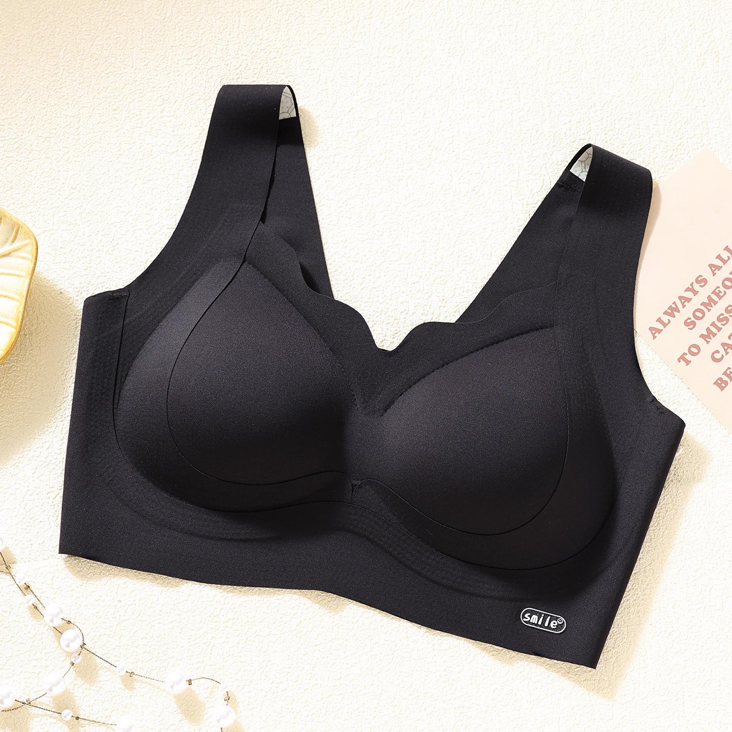 Zodiac Year Red Seamless Wireless Lifting Support Bra 2XL (140-160 jin)