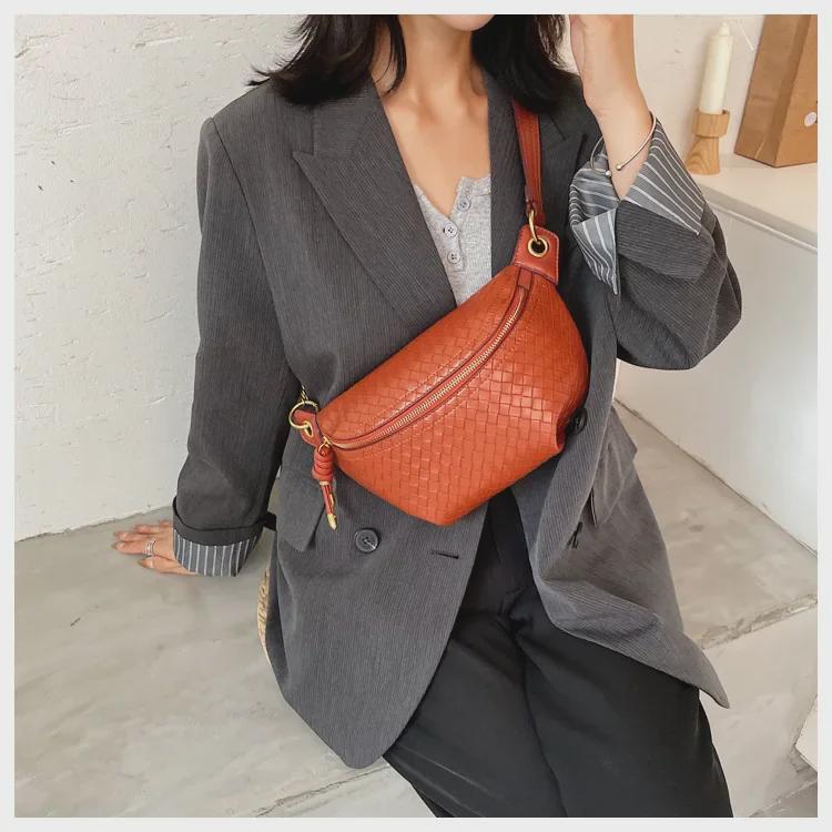 Damen 2023 Trendige Ketten-Umhängetasche - Stilvolle Sommer-Hüft- & Brusttasche